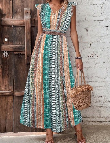 Rochie lunga SHEIN, mix culori