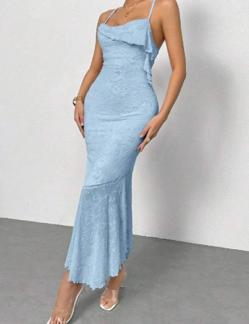 Rochie lunga SHEIN, bleu