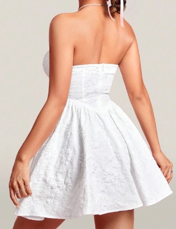 Rochie scurta SHEIN, alb