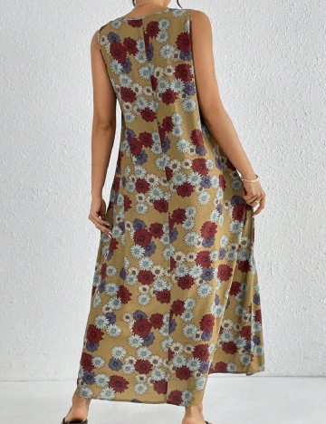 Rochie lunga SHEIN, kaki