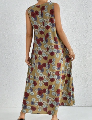 Rochie lunga SHEIN, kaki