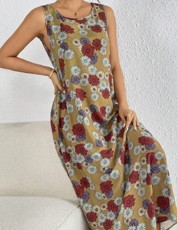 Rochie lunga SHEIN, kaki