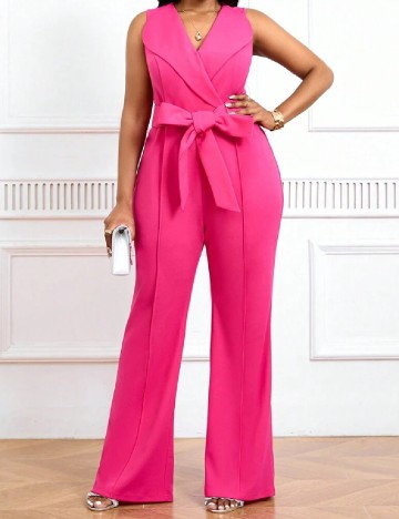 Salopeta SHEIN CURVE, roz