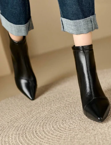 Botine SHEIN, negru