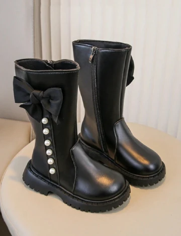 Cizme Shein Kids, negru Negru