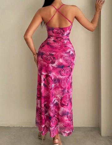 Rochie medie SHEIN, roz