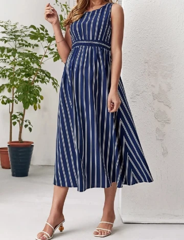 Rochie medie SHEIN Maternity, bleumarin
