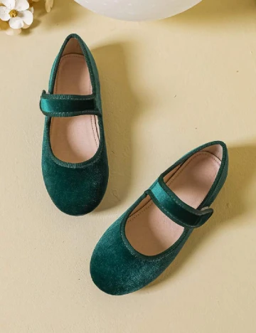 Pantofi Shein Kids, verde Verde