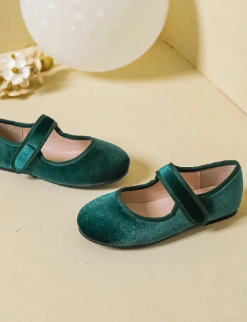 Pantofi Shein Kids, verde Verde