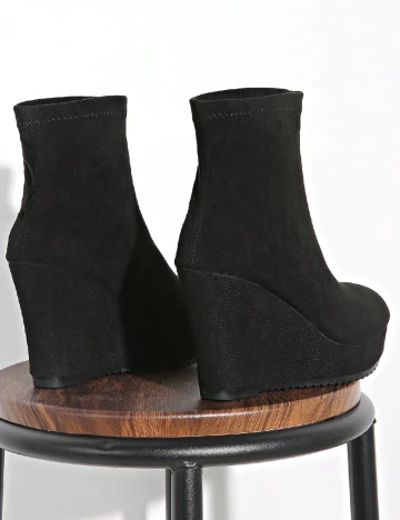 Botine SHEIN, negru