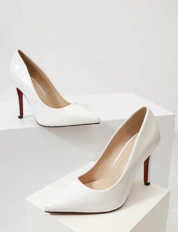 Pantofi SHEIN, alb