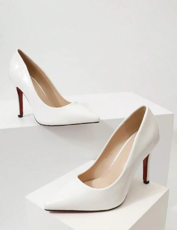 Pantofi SHEIN, alb