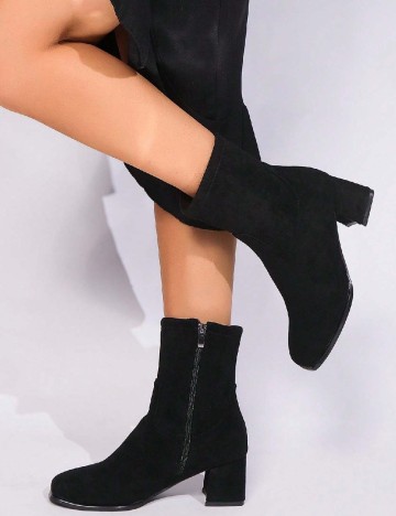 Botine SHEIN, negru