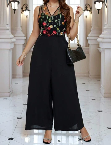 Salopeta SHEIN CURVE, negru