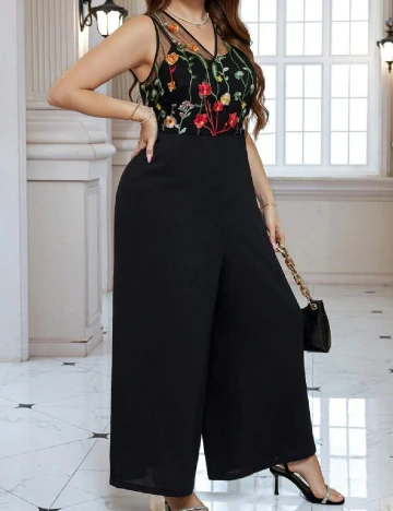 Salopeta SHEIN CURVE, negru