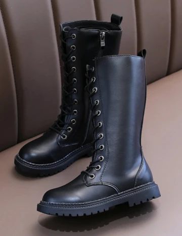 Cizme Shein Kids, negru Negru