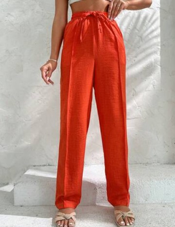 
						Pantaloni SHEIN, portocaliu