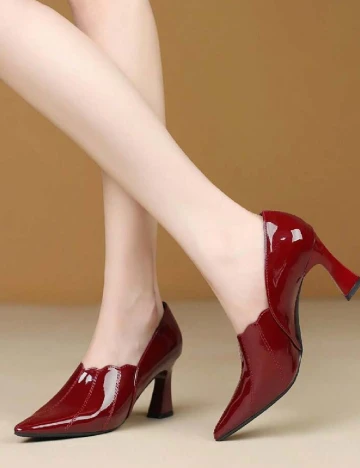 Pantofi SHEIN, rosu