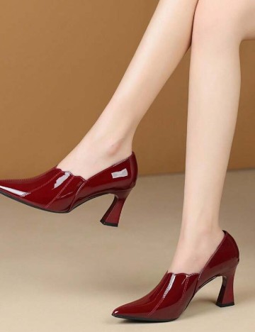 Pantofi SHEIN, rosu