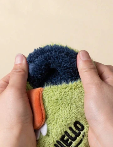 Papuci de Casa Shein Kids, verde Verde