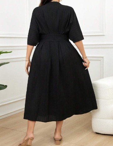 Rochie medie SHEIN CURVE, negru