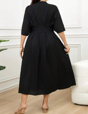 Rochie medie SHEIN CURVE, negru