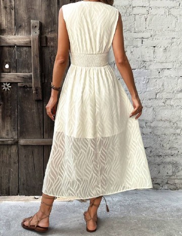 Rochie medie SHEIN, crem