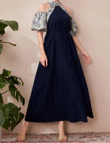Rochie lunga SHEIN, bleumarin