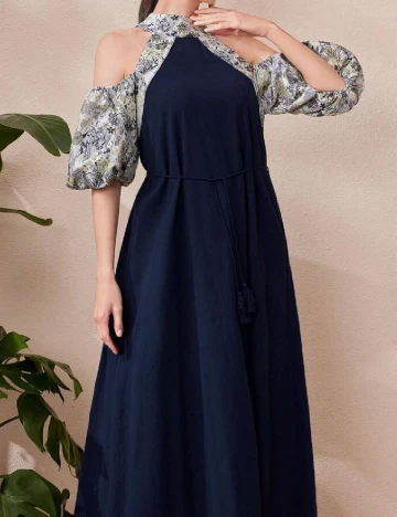 Rochie lunga SHEIN, bleumarin