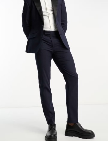 
						Pantaloni ASOS, bleumarin