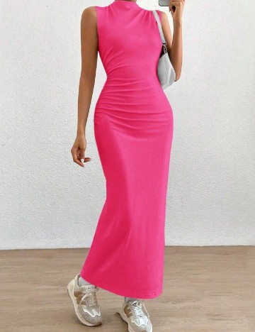 Rochie lunga SHEIN, roz