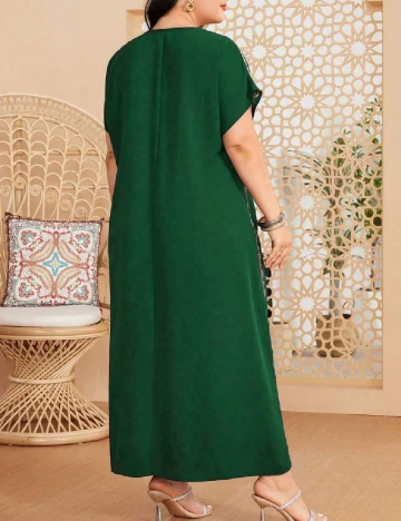 Rochie lunga SHEIN CURVE, verde