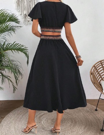 Rochie medie SHEIN, negru
