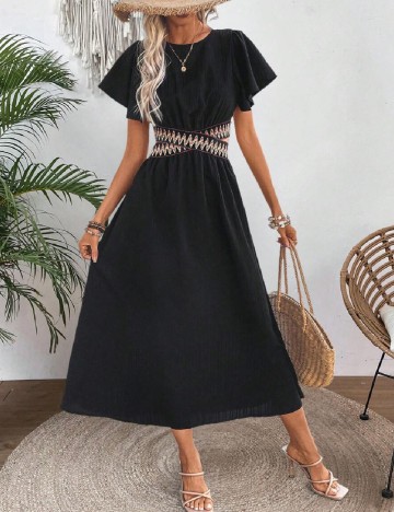 Rochie medie SHEIN, negru