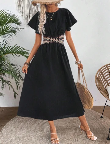 Rochie medie SHEIN, negru
