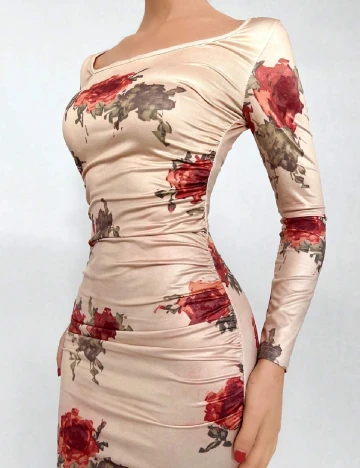 Rochie lunga SHEIN, floral