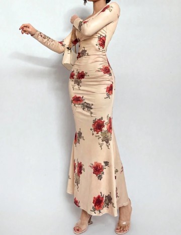 Rochie lunga SHEIN, floral