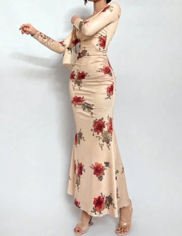 Rochie lunga SHEIN, floral