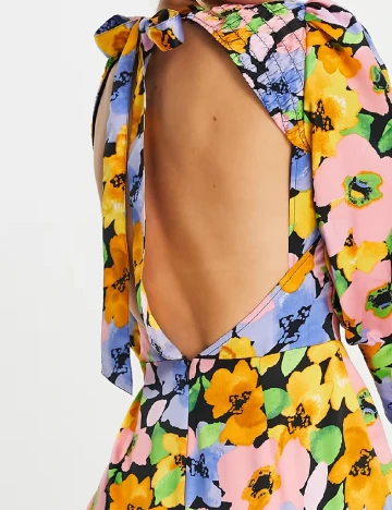 Salopeta ASOS, floral print