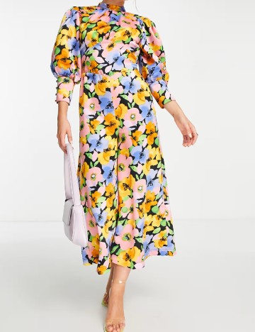 Salopeta ASOS, floral print