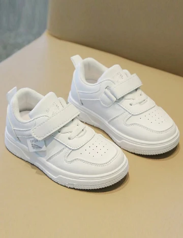 Adidasi Shein Kids, alb