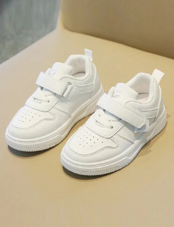 Adidasi Shein Kids, alb