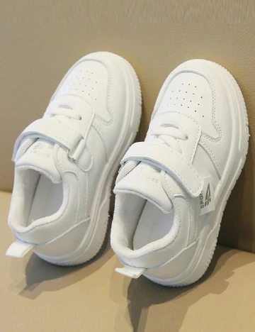 Adidasi Shein Kids, alb