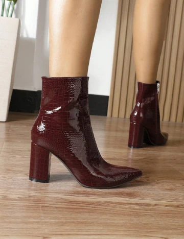 Botine SHEIN, rosu