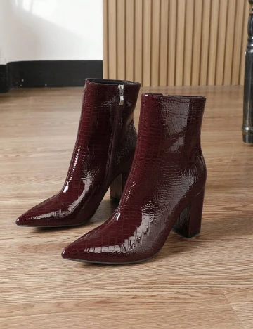 Botine SHEIN, rosu