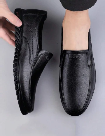 Mocasini SHEIN, negru Negru