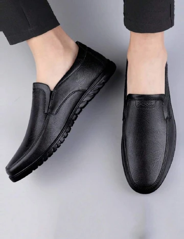 Mocasini SHEIN, negru Negru