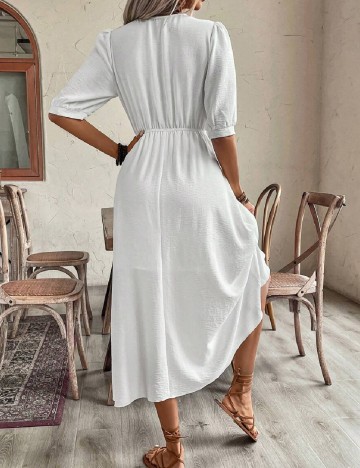 Rochie medie SHEIN, alb