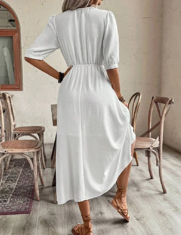 Rochie medie SHEIN, alb