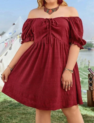 Rochie scurta SHEIN CURVE, visiniu
